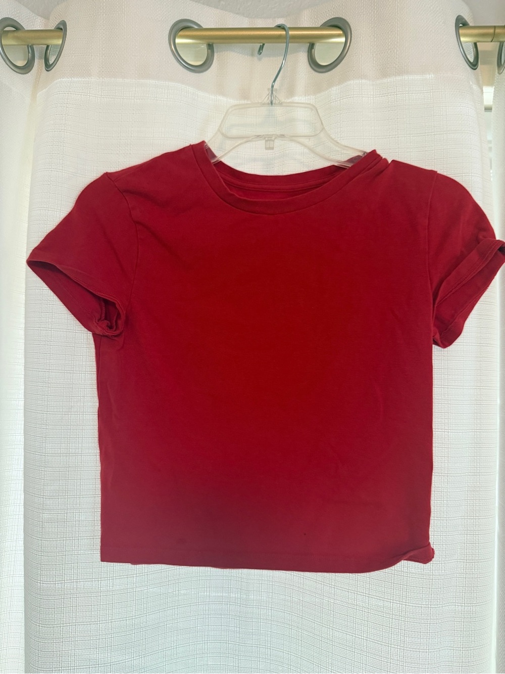 Abercrombie & Fitch woman’s Red Baby Tee